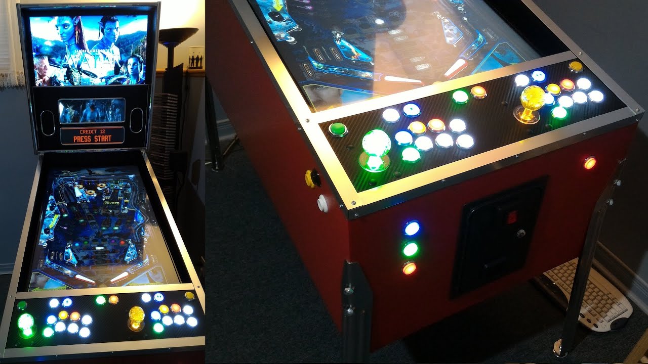 pinball arcade cabinet mode